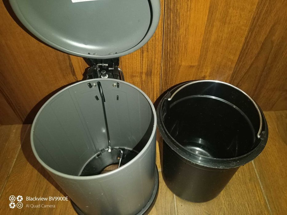 Мусорный бак IKEA TOFTAN 4 л серый