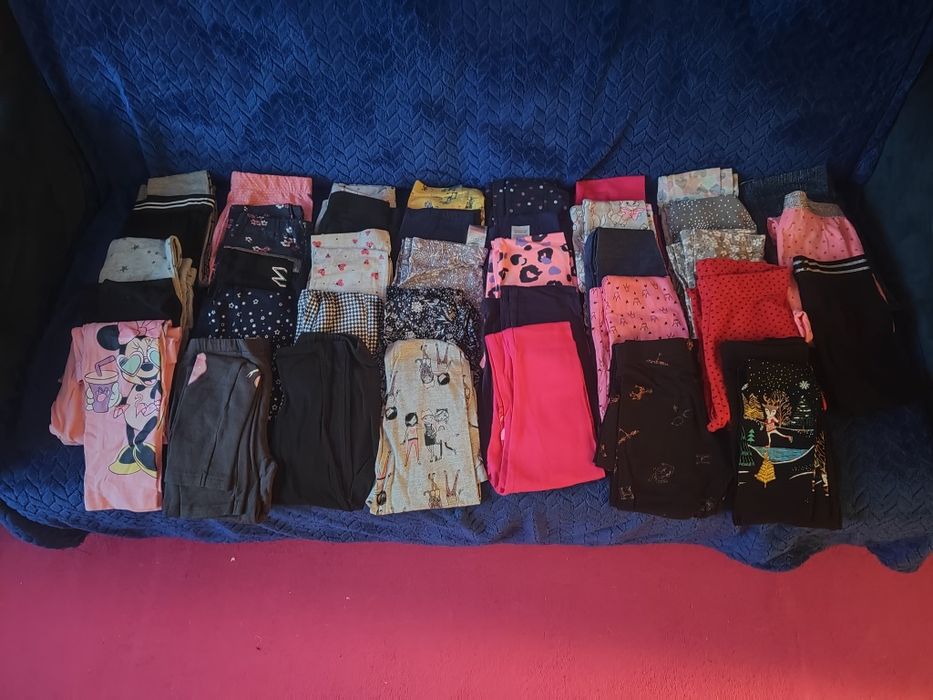 Legginsy, jeansy 134 dla dziewczynki