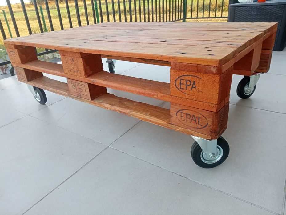 Stolik kawowy z palety