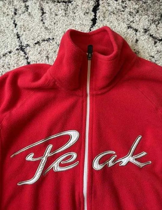Polar Peak Performance Fleece jacket swag y2k basic zip rap rare wmns
