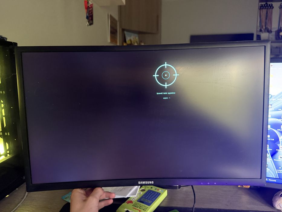 Zakrzywiony monitor Samsung C24FG73FQU 144hz. Odbiór osobisty