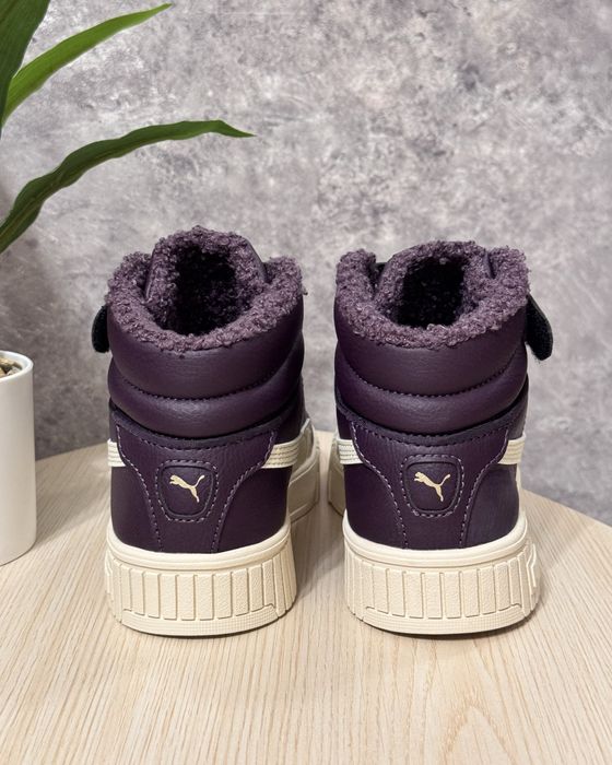 31р 31.5р 32р 32.5р 34р Дитячі утеплені хайтопи Puma Carina 2.0