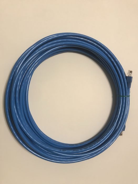 Kabel ethernet, cat 6, kabel sieciowy, rj45, dł 25 m