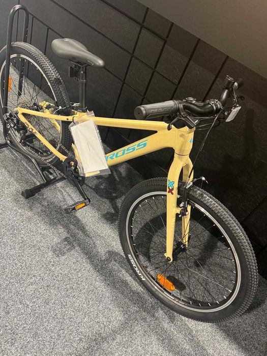 Rower dziecięcy MTB KROSS Level JR 1.0 Beż Raty 0%