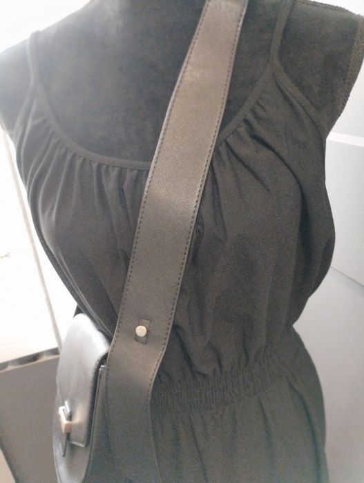 Torebka z grubym paskiem