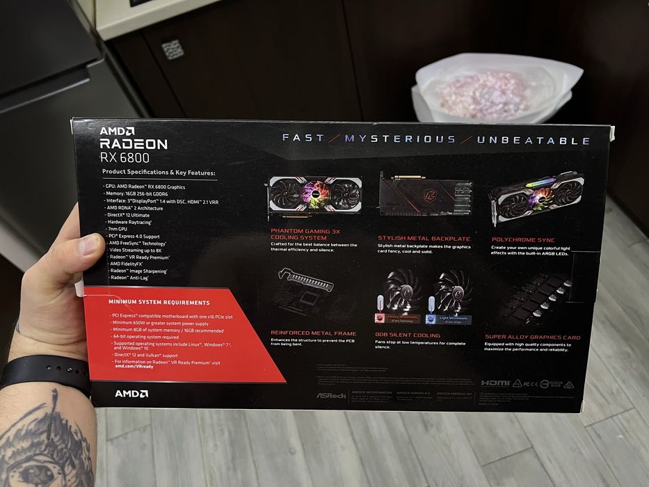 Игровой ПК| Ryzen 7 | RX 6800 16GB | 32GB RAM | 2TB SSD | ARGB