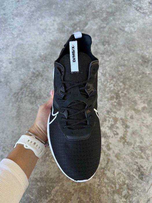 Чоловічі кросівки Nike React Vision "Waterproof Black/White" Розміри 40-45