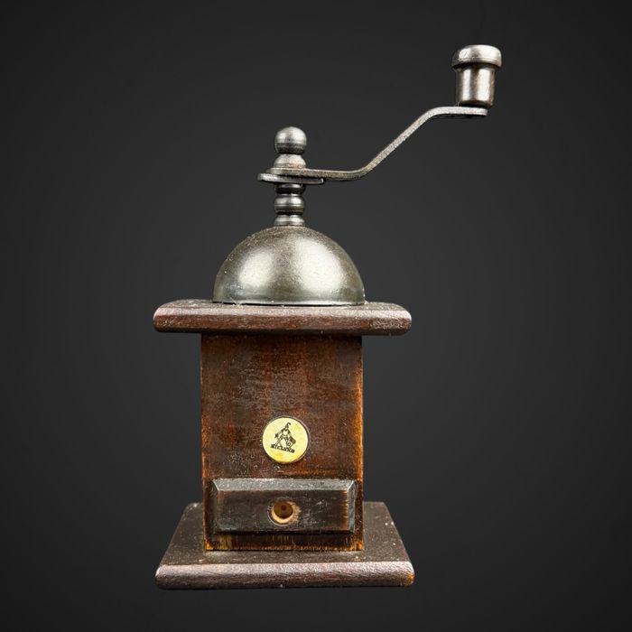 Drewniany młynek do przypraw pieprzu soli Bielsko PRL B61/012604