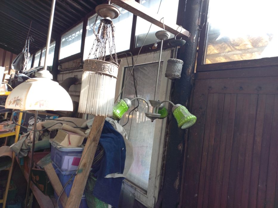 Lampa wisząca zabytkowa