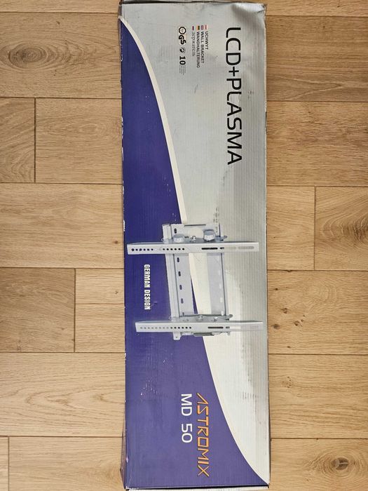 aluminiowy uchwyt ścienny do telewizorów plazmowych i LCD - NOWY