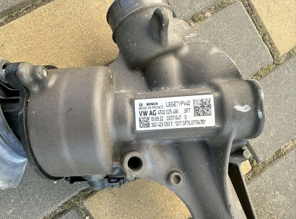 Рулевая рейка рульова рейка Skoda Superb 3 4 VW Passat B8 Golf 8 Arteon Audi A3 3Q1423053T 3Q1 423 053 T электрорейка 8000 пробіг