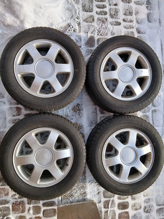 колеса 5/100 golf 205 60 15 octavia tour bora rapid roomster диски a3