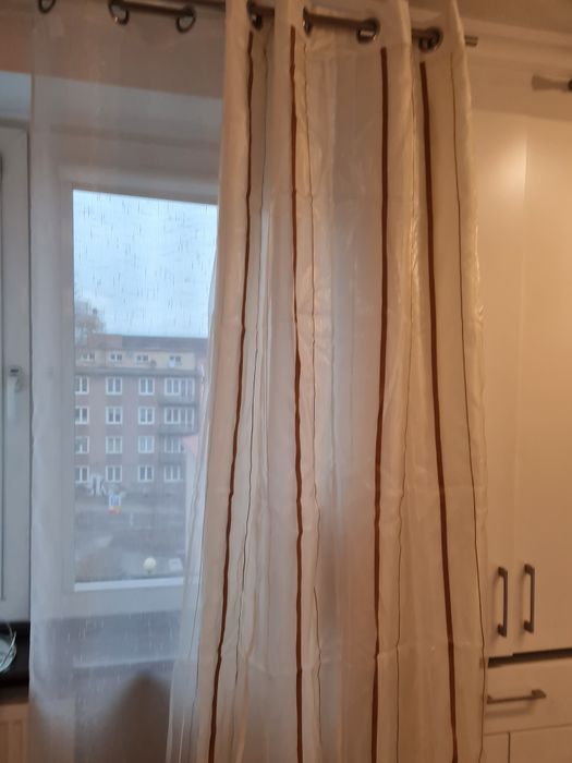 Zasłony, firanki komplet