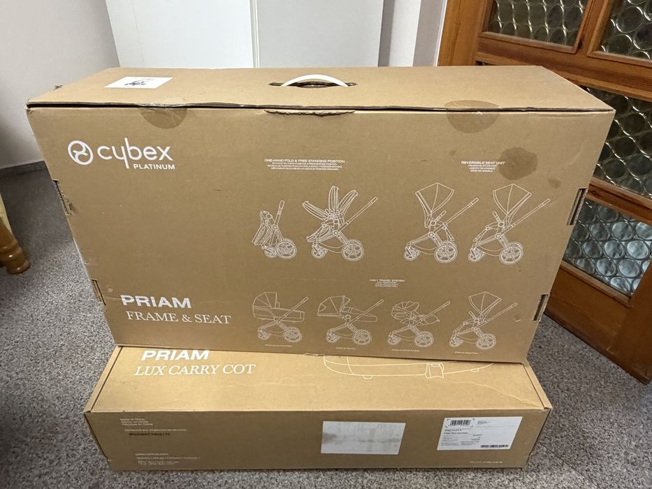 Wozek Cybex platimium Prime Indigo Blue + Gondola Idealny!