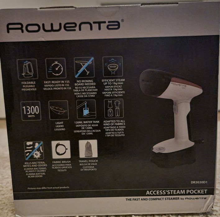 Ferro vertical rowenta 1300w