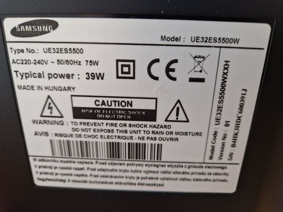 Telewizor Samsung 32 cale