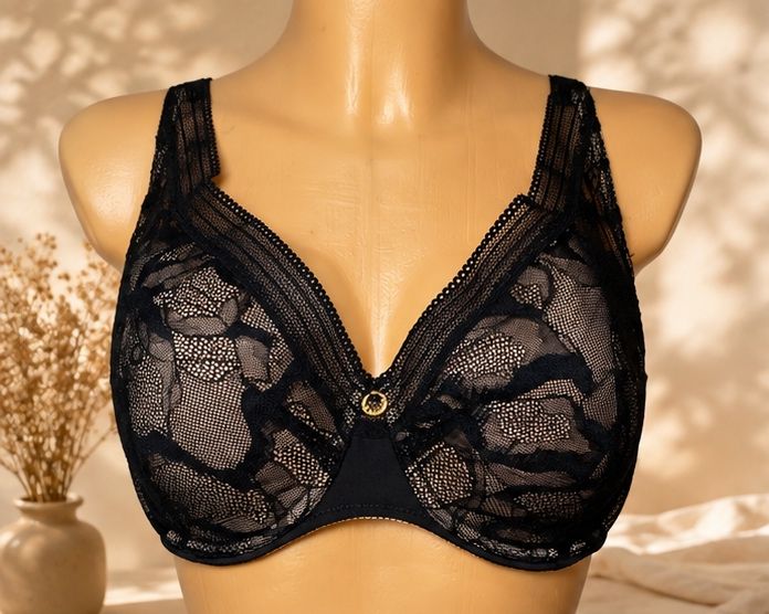 CHANTELLE TRUE LACE C11M20 80F – luksusowy biustonosz koronkowy – NOWY Z METKAMI