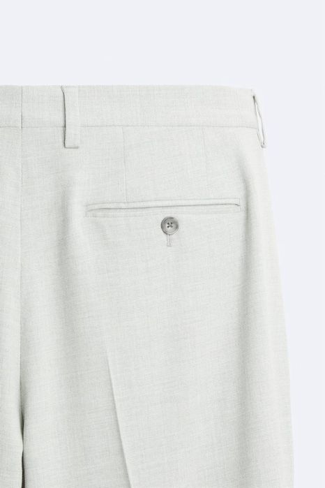 Чоловічі сірі брюки від zara