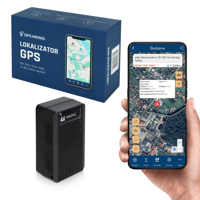Lokalizator GPS 20 DNI 2G 4G  sledzenie podsłuch MK6A