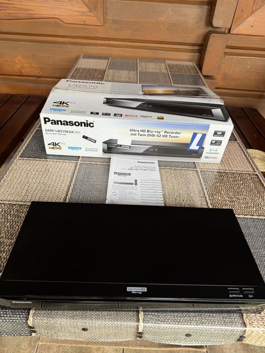 4K Blu-Ray Nagrywarka Panasonic