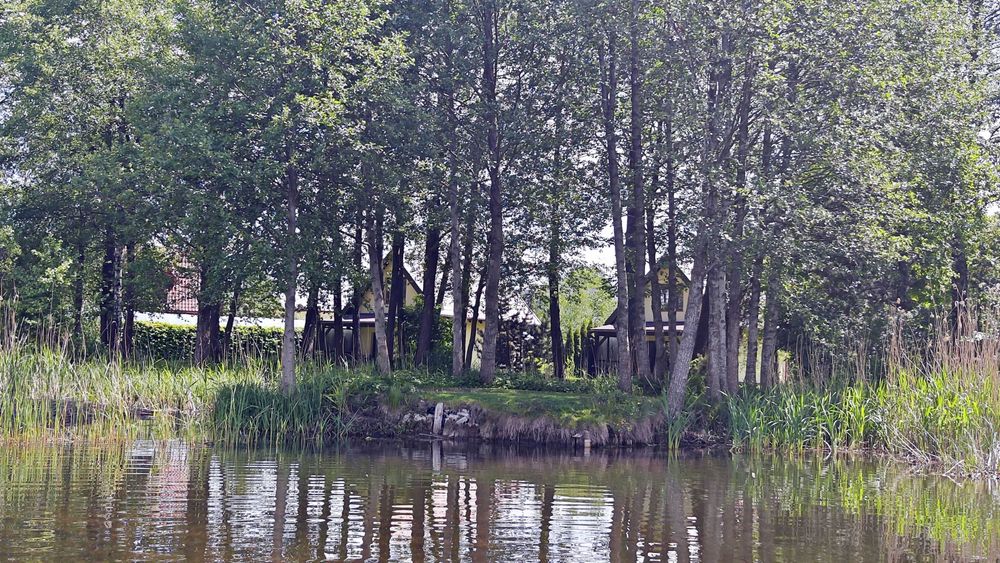 Domek letniskowy nad jeziorem. Wilkasy k. Giżycka