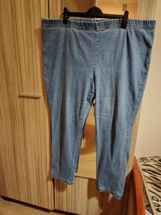 Spodnie damskie 52/54 jeansy cienkie