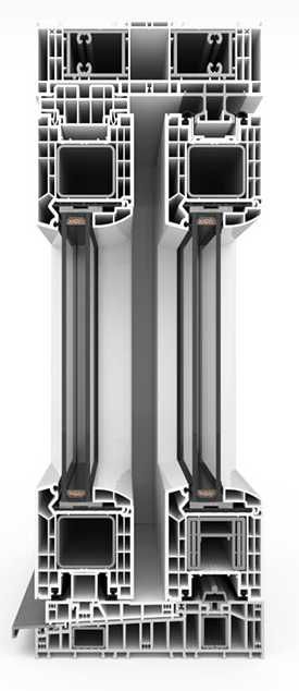 drzwi balkonowe HST przesuwne 3000x2200