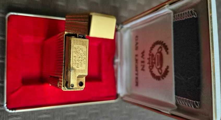 Isqueiro Vintage WIN Gas Lighter (MDF) Metalúrgica Duarte Ferreira Tramagal