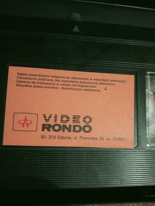Kaseta VHS Nie ma Mocnych