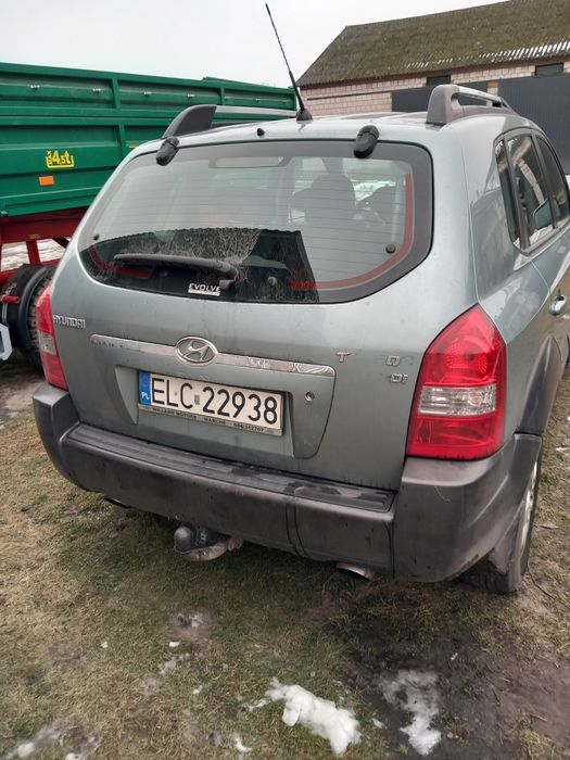 Hyundai Tucson 2,0 CRDI uszkodzony