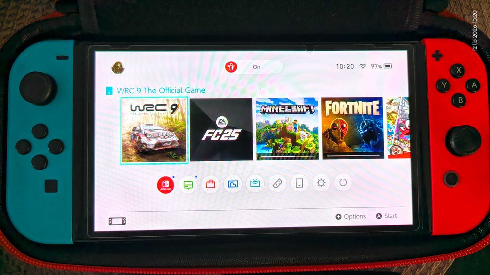 Sprzedam Konsola Nintendo Switch OLED Czerwono-niebieski