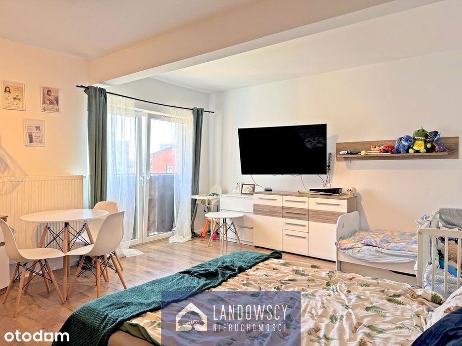 Duża, umeblowana kawalerka w Pelplinie