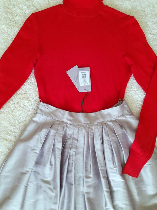 100% silk, з біркою, M/S нова, довга пишна на корпоратив свято