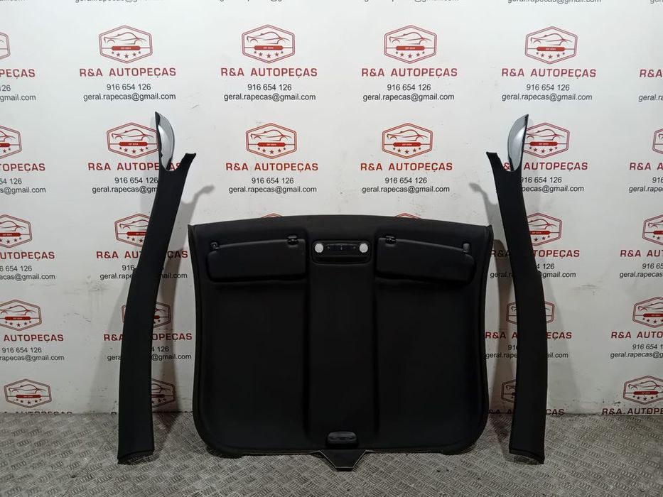 Conjunto Interior Forro Forra Tecto Teto Cupula Audi TT S-Line