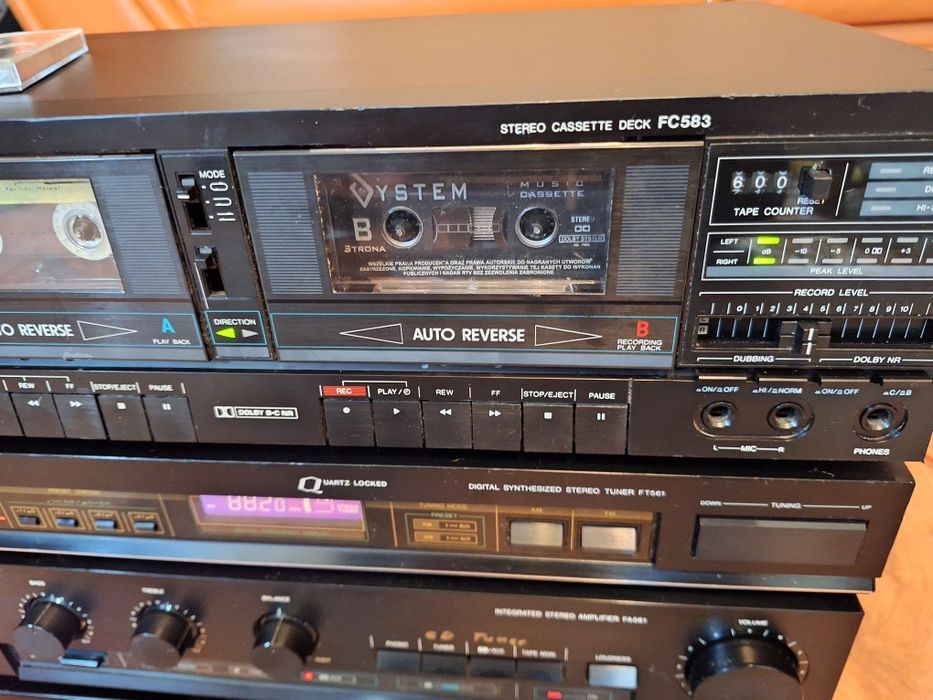 Wieża stereo PHILIPS, CD Kenwood