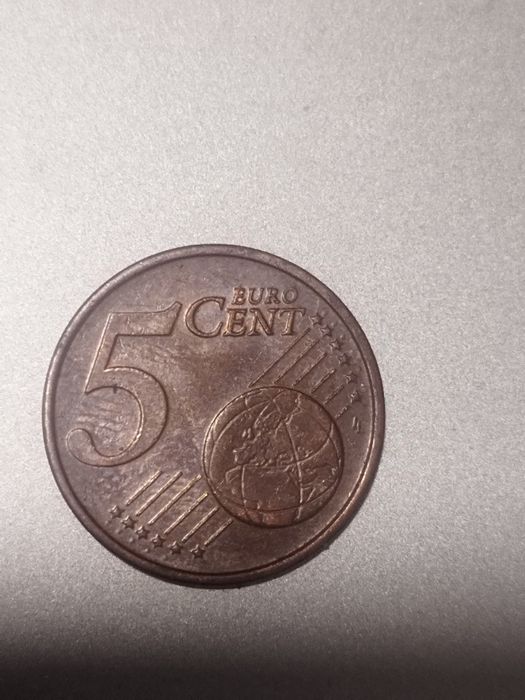 Moeda 5 centavos 2002 letra A