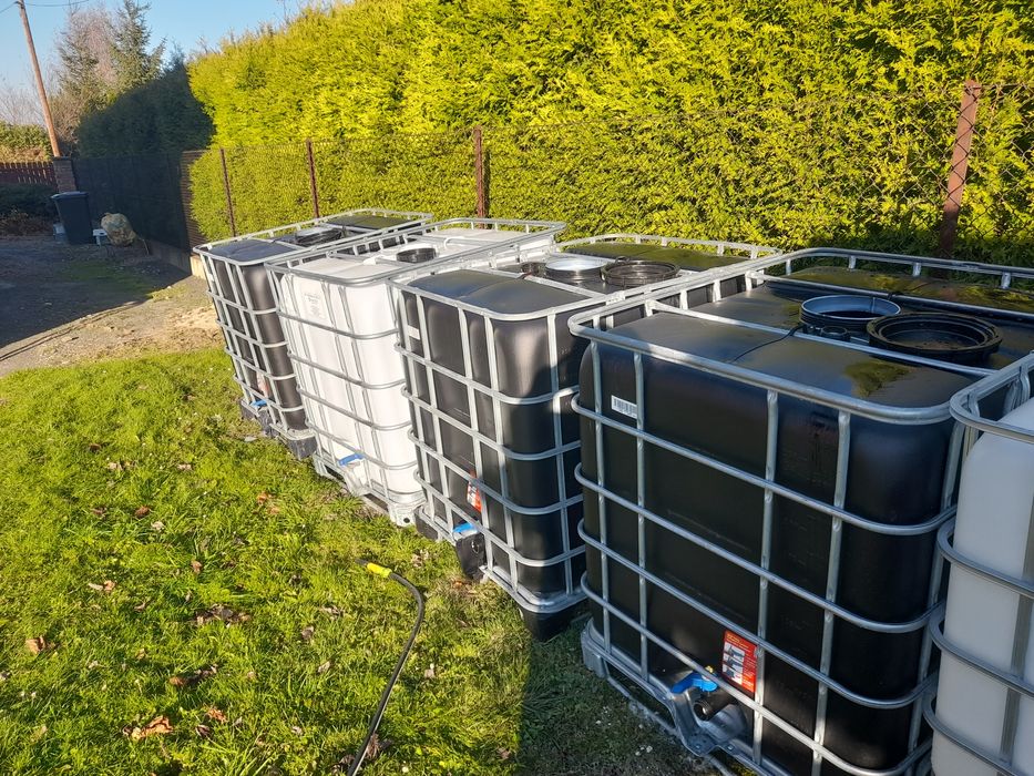 Mauzer 1000l czysty na budowę do ogrodu podlewanie