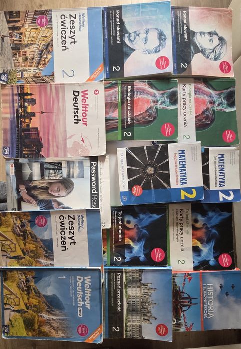 Sprzedam Ksiązki 2 klasa. LO i Technikum