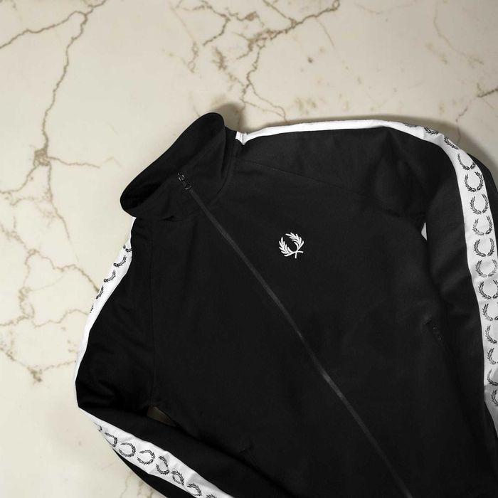 Спортивний костюм чоловічий Fred Perry чорний + АКЦІЯ