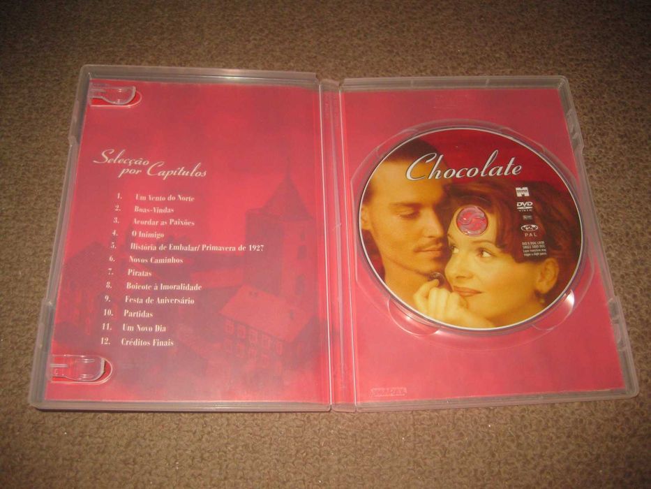 DVD "Chocolate" com Johnny Depp64285980491395122