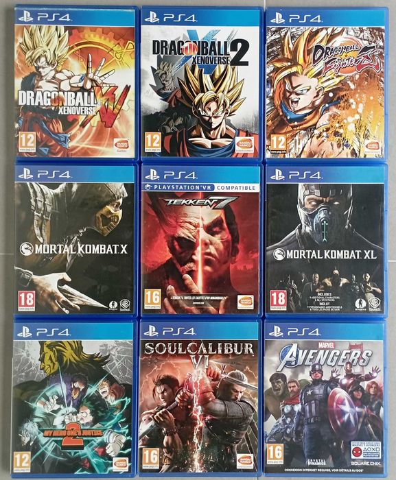 Jogos Luta Playstation 4 e 5 (PS4) (PS5)