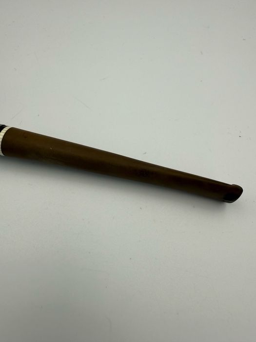 Fajka Gasparini - produkcja Włoska, lata 70-90, kształt Bent, marmur