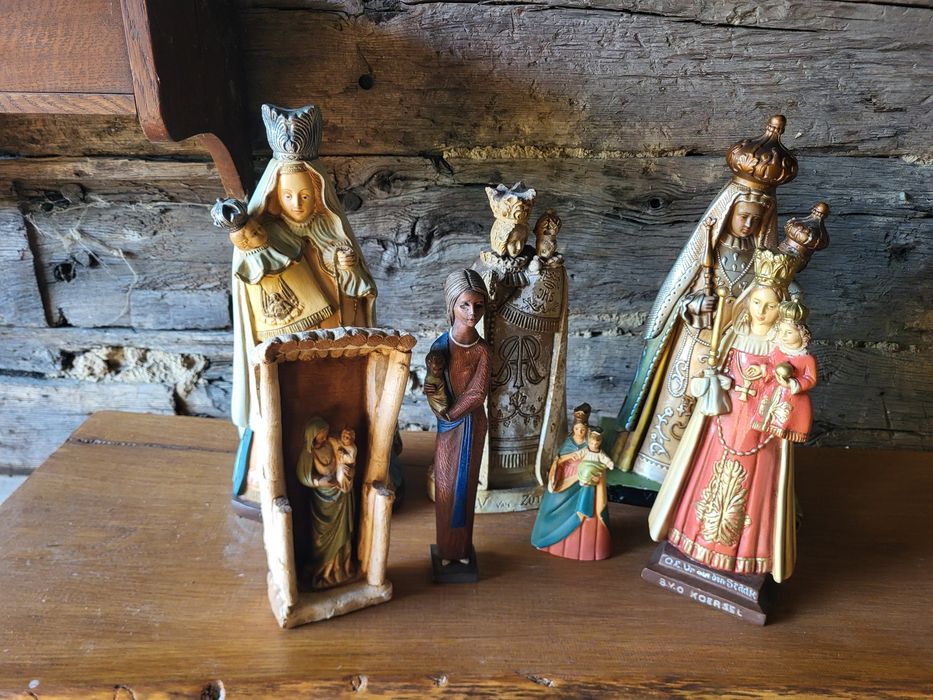 * rezerwacja Vintage figurka Maryja Virga Jesse Matka Boża