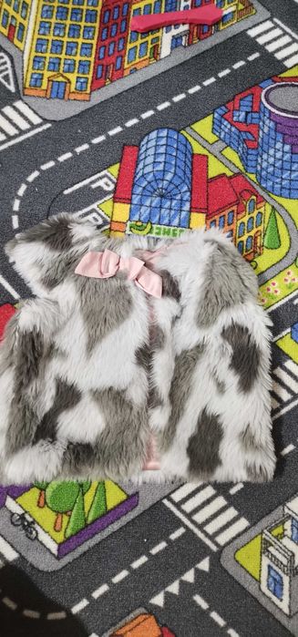 Меховая жилетка на девочку