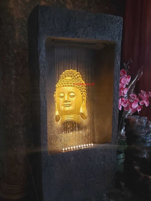 Fontanna ogrodowa, pokojowa, biurowa, "Budda Mam cię Na Oku "
