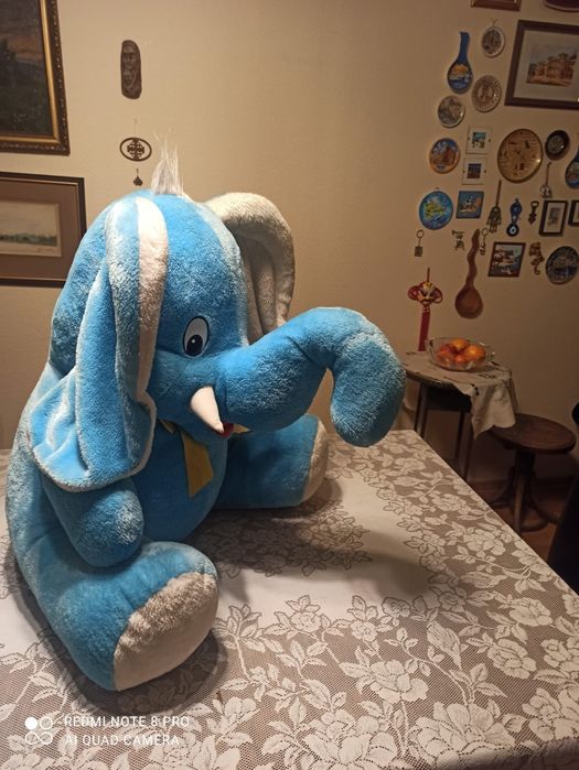 Słoń duży pluszak bardzo duży miś maskotka