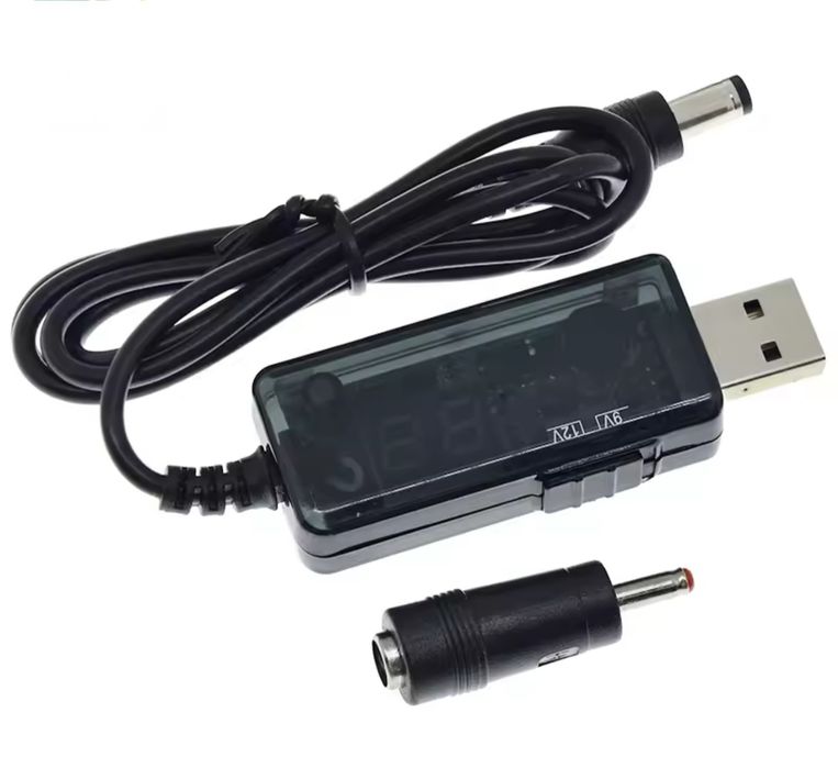 Кабель для роутеру від павербанку DC бустер 9v 12v