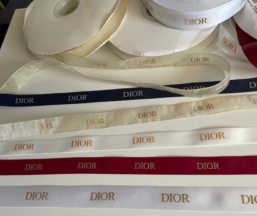 oryginalna wstążka wstążki DIOR