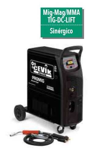 Soldador MIG/TIG/MMA 300A PULSADO 2X PULSADO CE-PROMIG430PUL