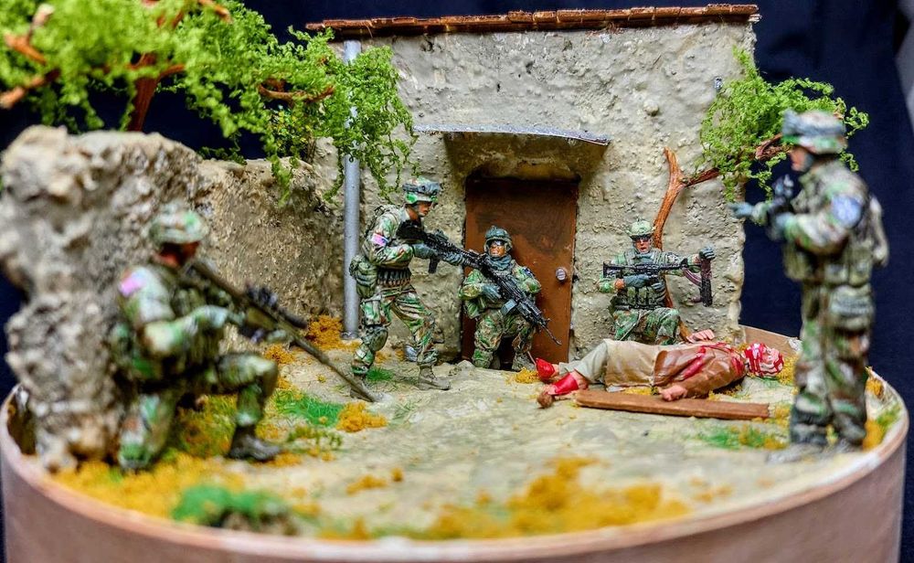 Диорама "The kill team"